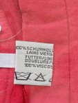 Vorschaubild 4 von Bleistiftrock Damen Wolle Rot Gr. 42 Business Elegant Midirock