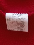 Vorschaubild 4 von Herren Kapuzenpullover Rot Gr. M (48) Casual mit Print