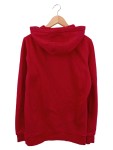 Vorschaubild 2 von Herren Kapuzenpullover Rot Gr. M (48) Casual mit Print