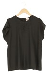Vorschaubild 1 von Damen Bluse Gr. 42 XL Schwarz Elegant Business Stickerei