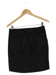 Vorschaubild 2 von Bleistiftrock Damen Gr. 34/XS Schwarz Elegant Business