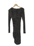 Vorschaubild 2 von Etuikleid Damen 34/XS Gestreift Elegant Raffungen