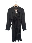 Vorschaubild 1 von CEST PARIS BY CEST TOUT Damen Leichter Mantel Gr. 38 Schwarz Elegant