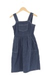Vorschaubild 1 von Jeanskleid Damen Gr. 32/XXS Blau Casual Denim Kleid