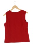 Vorschaubild 2 von Damen Top Gr. 38/M Rot Casual mit Schriftzug