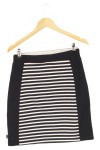 Vorschaubild 2 von WOMENWEAR BY WIND Wickelrock Damen 34/XS Schwarz Gestreift Maritim Baumwolle