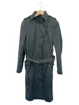 Vorschaubild 1 von Damen Trenchcoat Gr. 36 Grau Klassisch Casual Modern Mantel