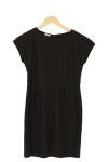 Vorschaubild 1 von Damen Etuikleid Gr. 42/XL Schwarz Business Elegant Wolle