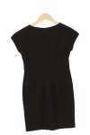 Vorschaubild 2 von Damen Etuikleid Gr. 42/XL Schwarz Business Elegant Wolle