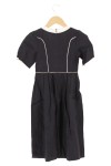 Vorschaubild 2 von Kinder Sommerkleid Gr. 128 Blau Leinen Klassisch Stickerei