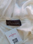Vorschaubild 3 von Damen Langarmshirt Gr. 38/S Weiß Spitze Casual