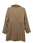 Vorschaubild 2 von Damen Wollmantel Gr. 36/S Braun Klassisch Elegant Reißverschluss