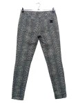 Vorschaubild 2 von Damen Jeans Skinny Fit US 6 / DE 38 Grau Schlangenmuster High Waist