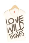 Vorschaubild 1 von QS S.OLIVER Damen T-Shirt Gr. 32/XS Weiß Streetwear Casual Modern