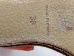 Vorschaubild 4 von Damen Plateausandalen Gr. 38 Rot Elegant Sommerlich Schleife