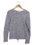 Vorschaubild 1 von Pullover Damen Gr. 36/S Lila Meliert Casual Strick Langarm