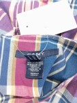 Vorschaubild 5 von Damen Bluse 34/XS Mehrfarbig Kariert Preppy Vintage Klassisch Baumwolle