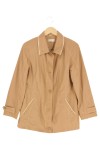 Vorschaubild 1 von Klassischer Damen Mantel Beige Gr. 42/L Elegant Business