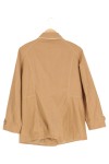 Vorschaubild 2 von Klassischer Damen Mantel Beige Gr. 42/L Elegant Business