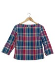 Vorschaubild 1 von Damen Bluse 34/XS Mehrfarbig Kariert Preppy Vintage Klassisch Baumwolle