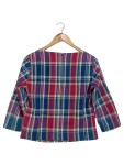 Vorschaubild 2 von Damen Bluse 34/XS Mehrfarbig Kariert Preppy Vintage Klassisch Baumwolle