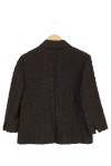 Vorschaubild 2 von Damen Blazer 40/L Schwarz Elegant Klassisch Strukturmuster