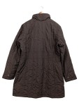 Vorschaubild 2 von Damen Steppmantel Gr. 42 XL Braun Outdoor Kapuzenjacke