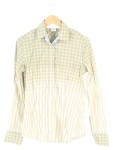 Vorschaubild 1 von Bluse Damen XL Gelb Kariert Gestreift Klassisch Langarm