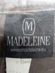 Vorschaubild 3 von Damen Stoffhose Gr. W31 / 40 / L Grau Klassisch Reißverschluss
