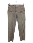 Vorschaubild 1 von Damen Stoffhose Gr. W31 / 40 / L Grau Klassisch Reißverschluss