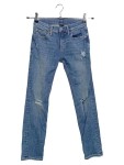 Vorschaubild 1 von Kinder Jeans Skinny Fit Gr. 140 Blau Casual Stretch Denim Hose