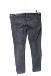 Vorschaubild 2 von Damen Jeans Straight Leg Grau W31 Lederdetails Stretch Casual