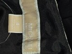Vorschaubild 3 von Etuikleid Damen 36/S Schwarz Blumenmuster Elegant