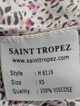 Vorschaubild 4 von Wickelkleid Damen Gr. 34/XS Mehrfarbig Viskose Tierdruck