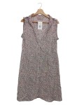 Vorschaubild 1 von Wickelkleid Damen Gr. 34/XS Mehrfarbig Viskose Tierdruck