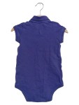 Vorschaubild 2 von Baby Body Polo Kragen Gr. 80 Blau Baumwolle