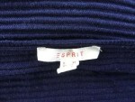 Vorschaubild 3 von Damen Pullover Blau Gr. 32/XS Casual Preppy Rippstrick Langarm