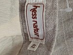 Vorschaubild 3 von Bleistiftrock Damen 42/XL Grau Hanf Klassisch Elegant Midi
