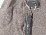 Vorschaubild 3 von Strickjacke Damen Gr. 36/S Braun Viskose Klassisch Elegant