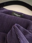 Vorschaubild 3 von Etuikleid Damen Gr. 36/S Lila Rippstrick Business Kleid