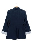 Vorschaubild 2 von Damen Blazer Gr. 34/XS Schwarz Business Elegant Klassisch