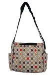 Vorschaubild 2 von Wickeltasche Mehrfarbig Punkte Baby Windeltasche Schultertasche 36x29cm
