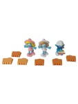 Vorschaubild 1 von Schlümpfe Figuren Set 3 Stück Schlumpfine Schlaubi 2021 Zubehör 4 cm