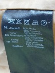 Vorschaubild 4 von Mantel Damen Klassisch Wolle Beige Gr. 34 Knopf Langarm Business