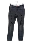 Vorschaubild 1 von Destroyed Jeans Damen W25/L30 Grau Casual Ripped Denim Hose