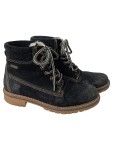 Vorschaubild 1 von Damen Stiefel Gr. 38 Schwarz Schnürboots Outdoor Casual