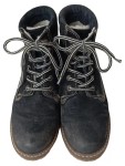 Vorschaubild 2 von Damen Stiefel Gr. 38 Schwarz Schnürboots Outdoor Casual
