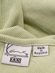 Vorschaubild 3 von Damen Freizeitkleid Gr. 32/XXS Grün Rippstrick Streetwear