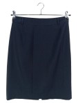 Vorschaubild 1 von Bleistiftrock Damen 36/S Schwarz Schurwolle Business Elegant Midi