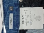Vorschaubild 4 von Herren Jeans Slim Fit W28 Blau Used Look Baumwolle Casual